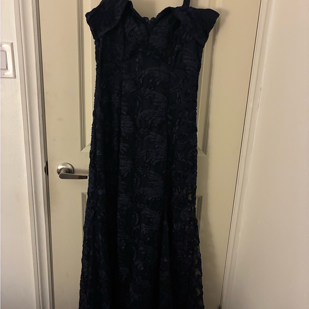 Compli K Noir
soutache off-the-shoulder gown